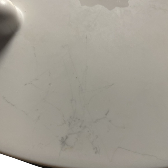 3 American Metalcraft 14" Round Melamine
Serving Board / Charger Faux Olive Wood - Picture 14 of 16